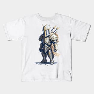 Medieval Light Knight Kids T-Shirt